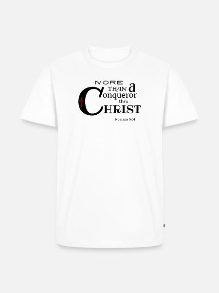 OVERCOMER - Men's Premium T-Shirt - white