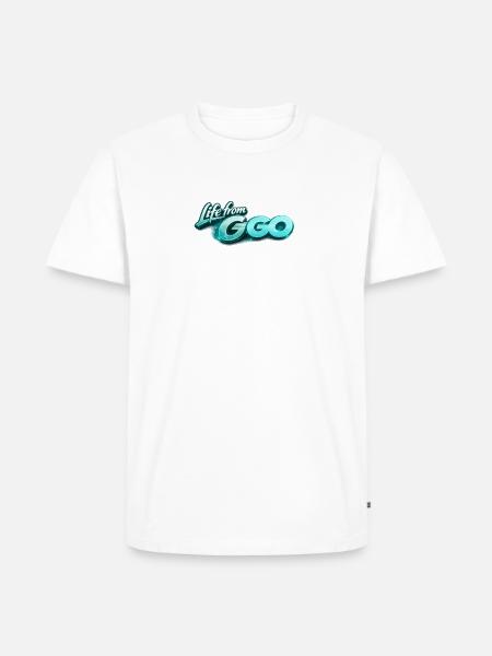 Life from GO - Men's Premium T-Shirt - white