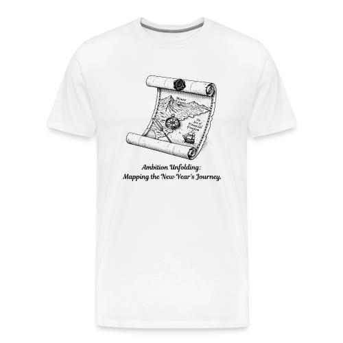 Unfolding Map of Ambition T-Shirt - Men's Premium T-Shirt