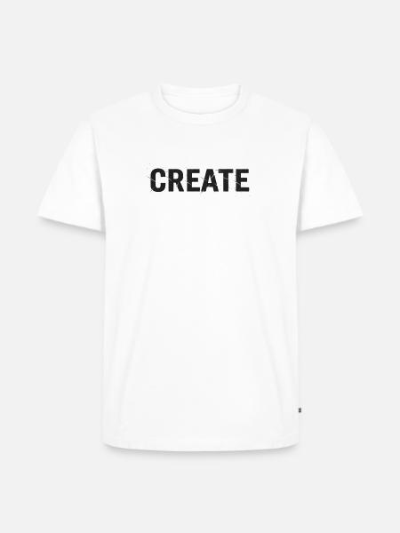 Create Splash Glyph - Men's Premium T-Shirt - white