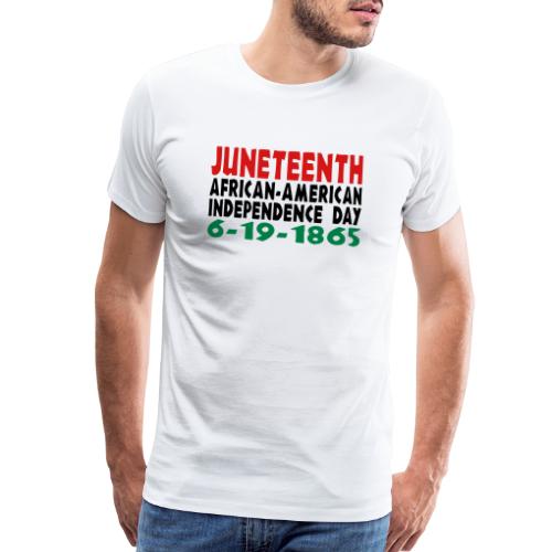 Junteenth Independence Day - Men's Premium T-Shirt
