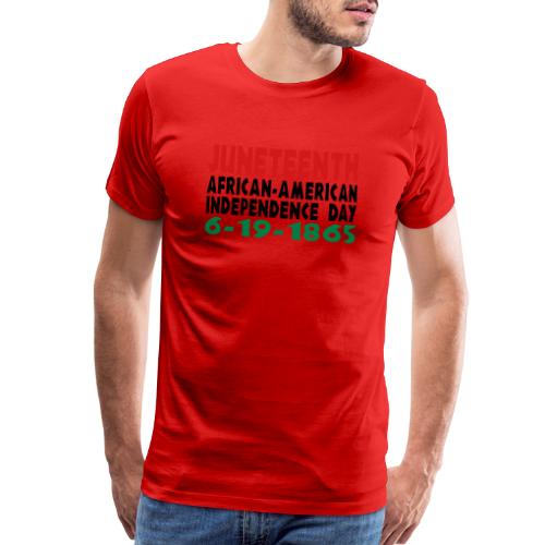 Junteenth Independence Day - Men's Premium T-Shirt