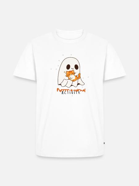 Purrrr-a-normal activity - Men's Premium T-Shirt - white