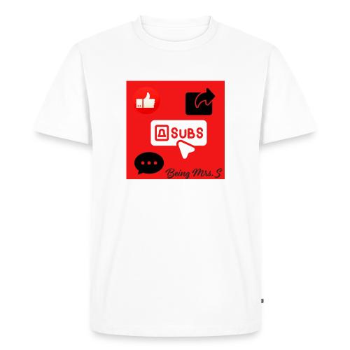 Like Share Subscribe Comment - Men's Premium T-Shirt
