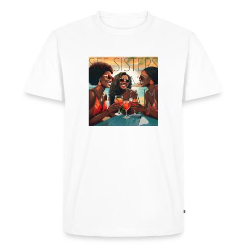 Mrs. S' GGG Retreat_Sisters Sipping Sangrias - Men's Premium T-Shirt