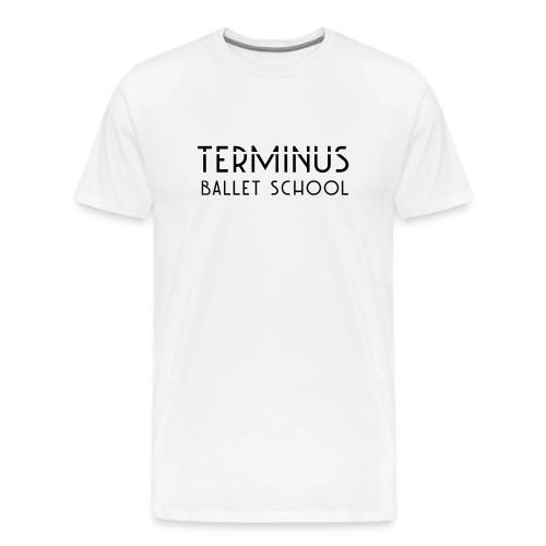 School Logo (black text) - T-shirt premium pour hommes