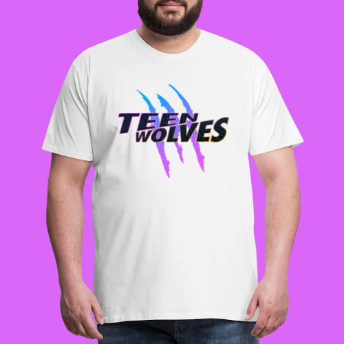 Teen Wolves Logo - Men's Premium T-Shirt