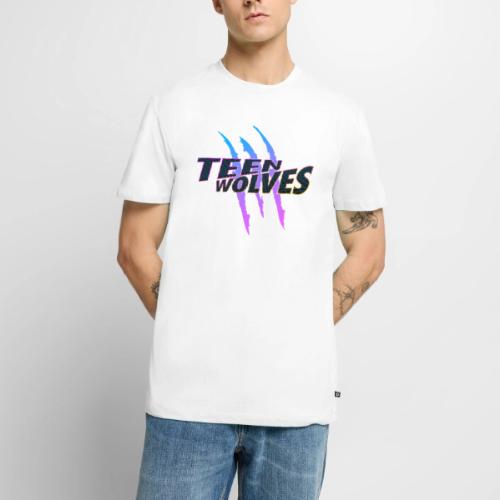 Teen Wolves Logo - Men's Premium T-Shirt