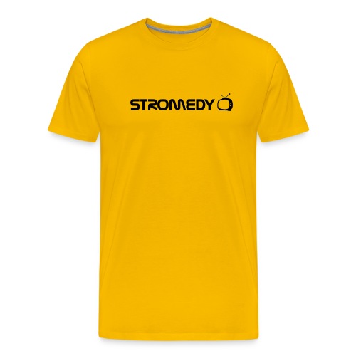 White Stromedy T-Shirt - Men's Premium T-Shirt