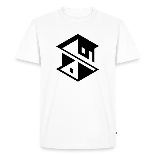 Unreal Estate Records Logo Black - Men's Premium T-Shirt