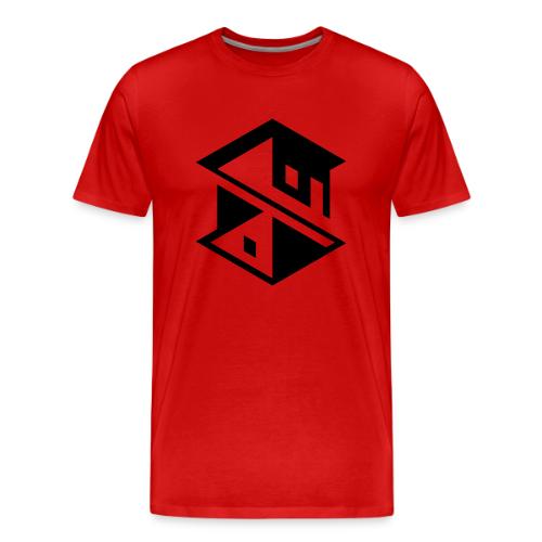Unreal Estate Records Logo Black - Men's Premium T-Shirt