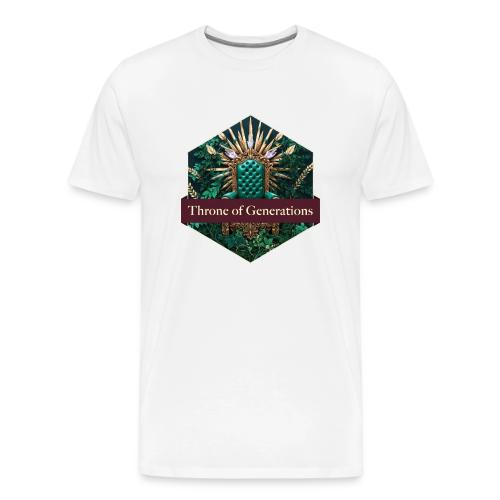 Women’s Day Vine Throne T Shirt, Gift for Grandma - Men's Premium T-Shirt