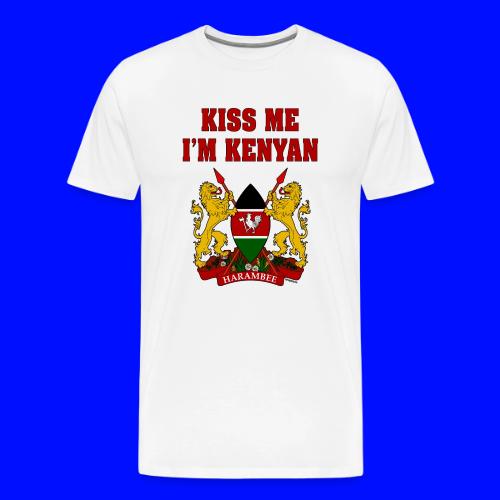 Kiss Me, I'm Kenyan - Men's Premium T-Shirt
