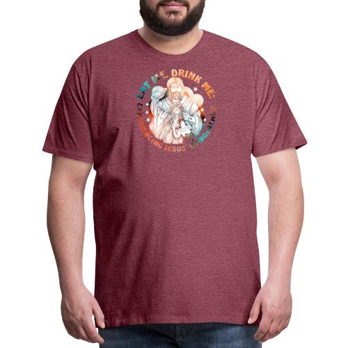 Eat Me Drink Me Podcast original logo - Men's Premium T-Shirt