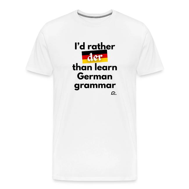 I'd rather "der"