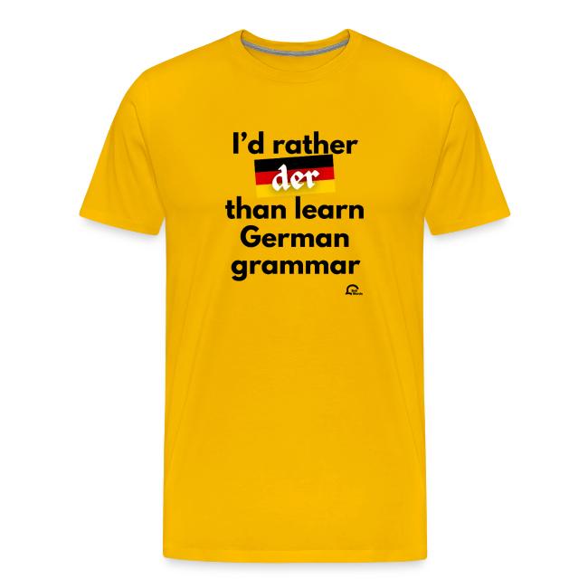 I'd rather "der"