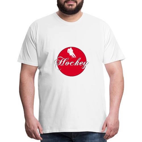 Hockey: Puck Zone - Men's Premium T-Shirt