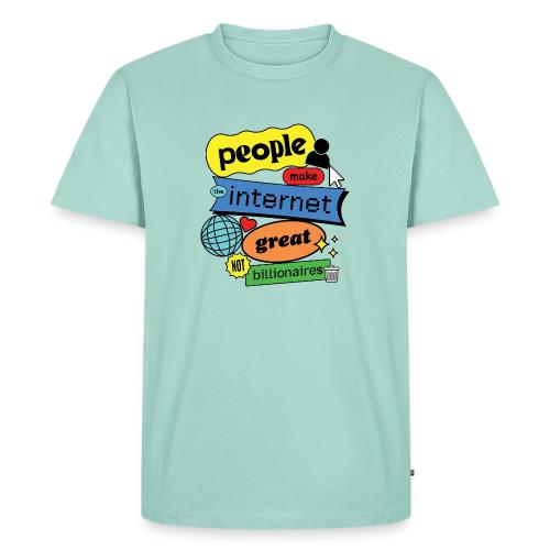 People Make the Internet Great - Blobby Multicolor - Men's Premium T-Shirt