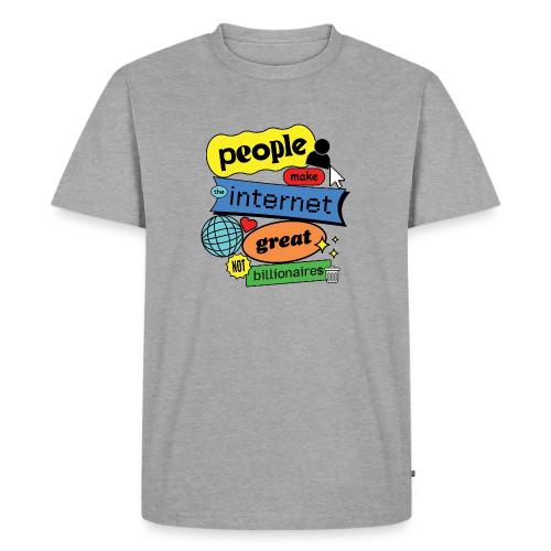 People Make the Internet Great - Blobby Multicolor - Men's Premium T-Shirt
