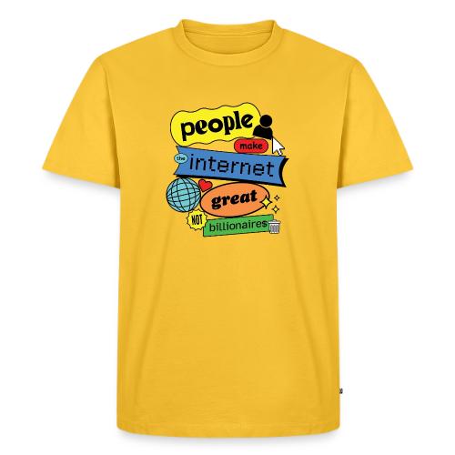 People Make the Internet Great - Blobby Multicolor - Men's Premium T-Shirt