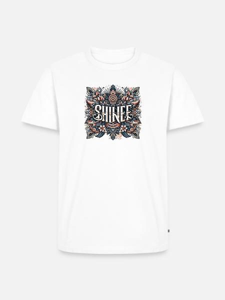 Shine Bright Ornamental Mandala - Men's Premium T-Shirt - white