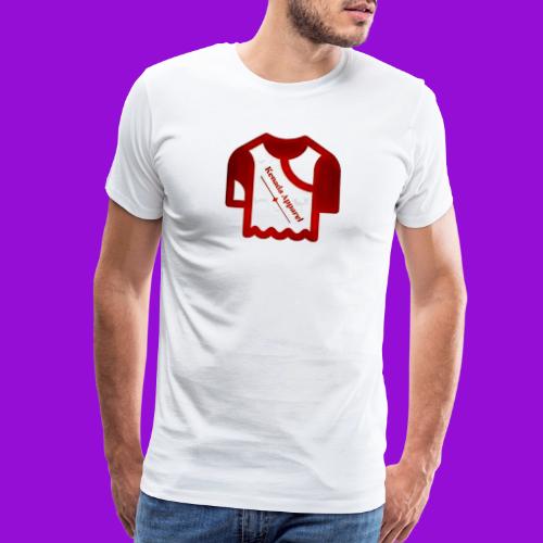 Kenada Logo white spray - Men's Premium T-Shirt