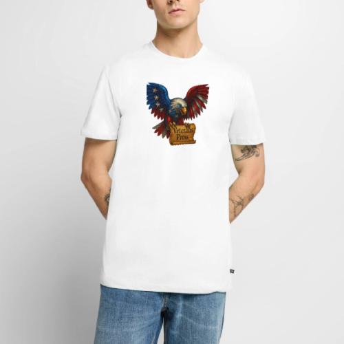 Veterans Press Bald Eagle - Men's Premium T-Shirt