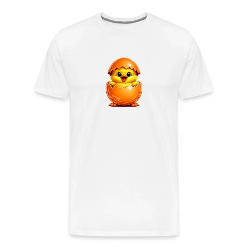Easter Chick Orange - Men's Premium T-Shirt