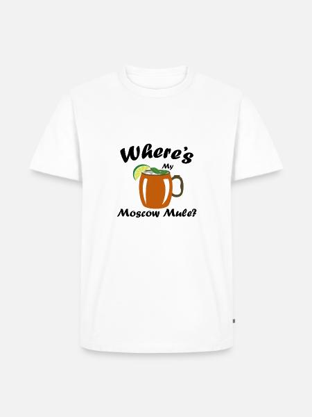 Moscow Mule - Men's Premium T-Shirt - white