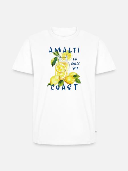 Amalfi Coast Italy - la Dolce Vita - Men's Premium T-Shirt - white