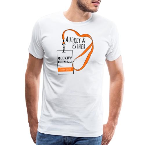 Audrey and Esther Geekify Greenville - Men's Premium T-Shirt