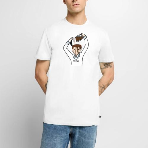 Coffee man - Men's Premium T-Shirt