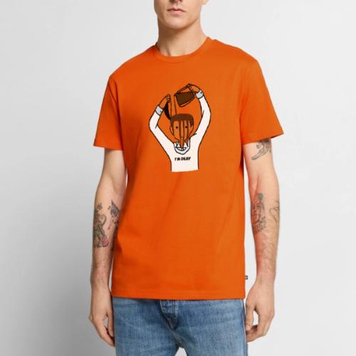 Coffee man - Men's Premium T-Shirt