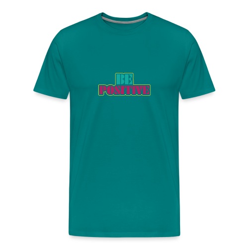 BE positive - Men's Premium T-Shirt
