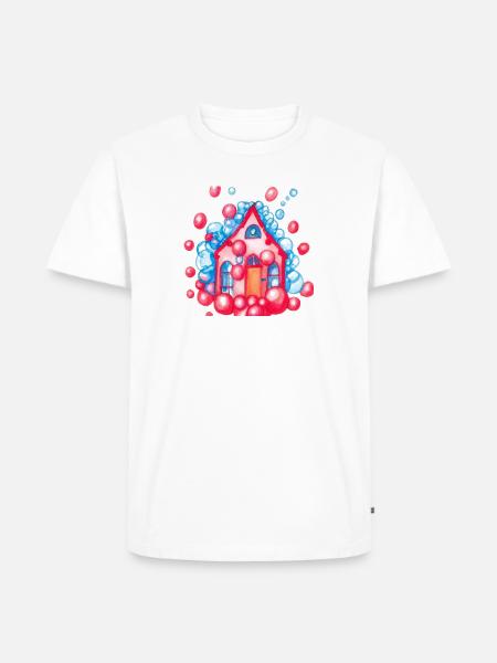 House of Bubbles - Men's Premium T-Shirt - white