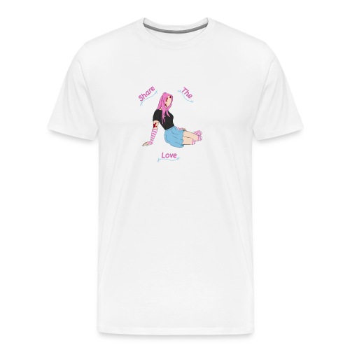 Share the love with Lovelina - Men's Premium T-Shirt