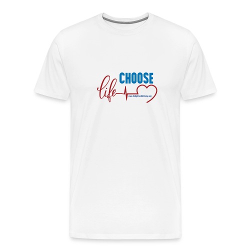 Choose Life - Light - Men's Premium T-Shirt