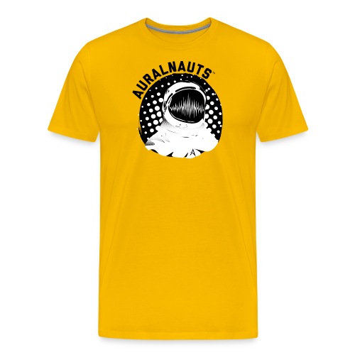 Auralnauts Logo w/ Black Text - Men's Premium T-Shirt