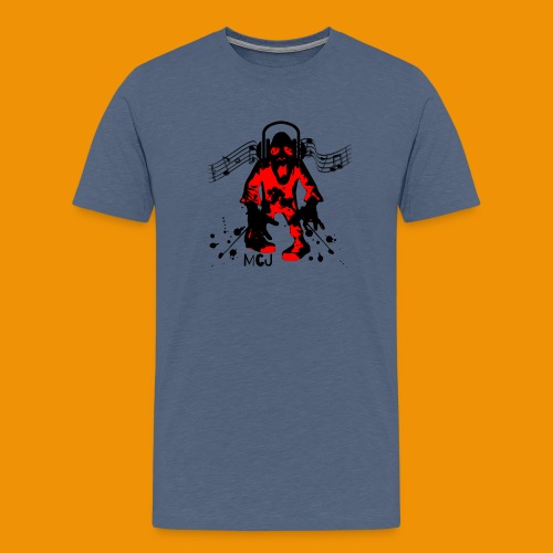 Music Zombie - Men's Premium T-Shirt