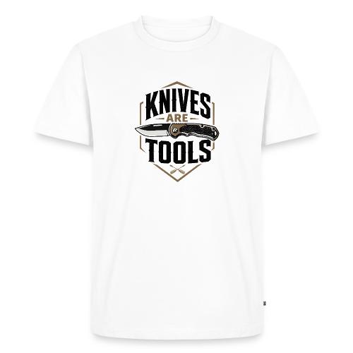 Knives Are Tools Shirt - Everyday Carry EDC Pocket - Men's Premium T-Shirt
