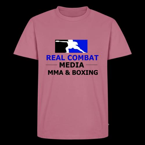 RCM MMA & BOXING Blue Logo - Men's Premium T-Shirt
