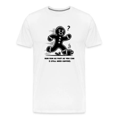 Gingerbread Man T-Shirt - Men's Premium T-Shirt