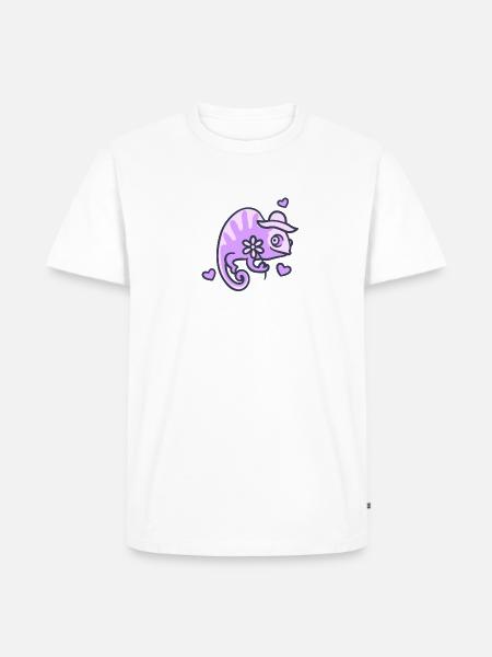 chameleon - Men's Premium T-Shirt - white