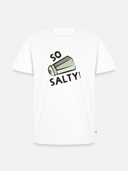 So Salty - Men's Premium T-Shirt - white