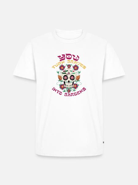Graves Into Gardens - Men's Premium T-Shirt - white