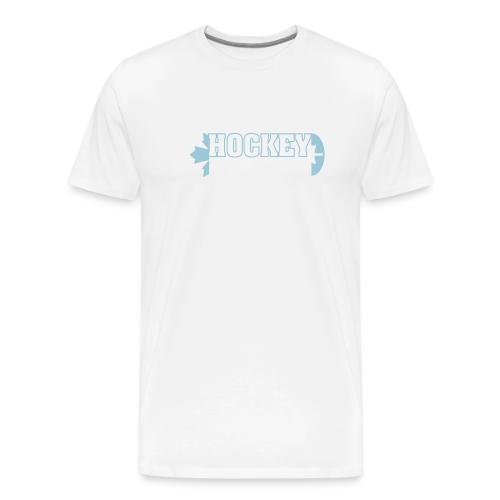 Hockey Kicks Ass - Men's Premium T-Shirt