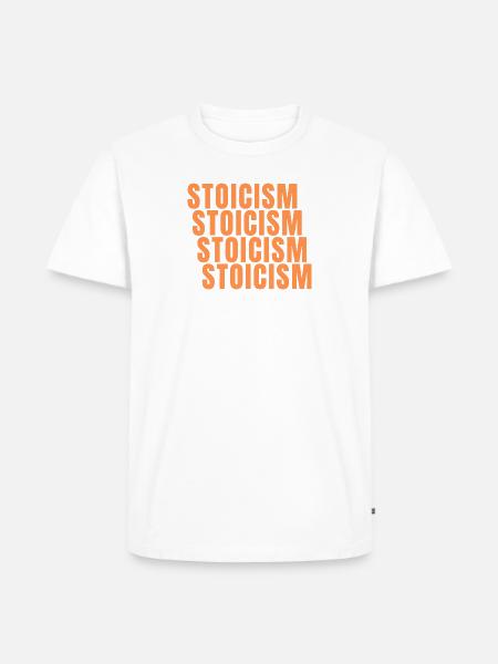 Stoicism : The Strength of Simplicity - Men's Premium T-Shirt - white