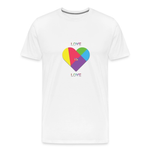 Love Is Love Collection - T-shirt premium pour hommes