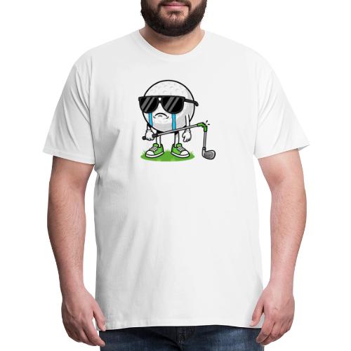 See You Tomorrow Funny Frustrated Golfer - Men's Premium T-Shirt