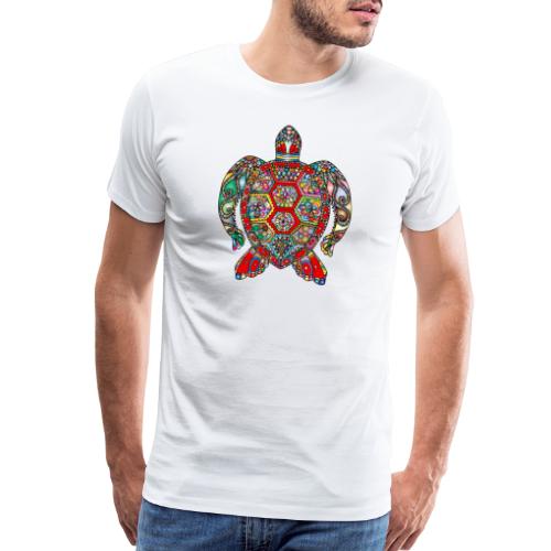 Colorful Turtle - Men's Premium T-Shirt